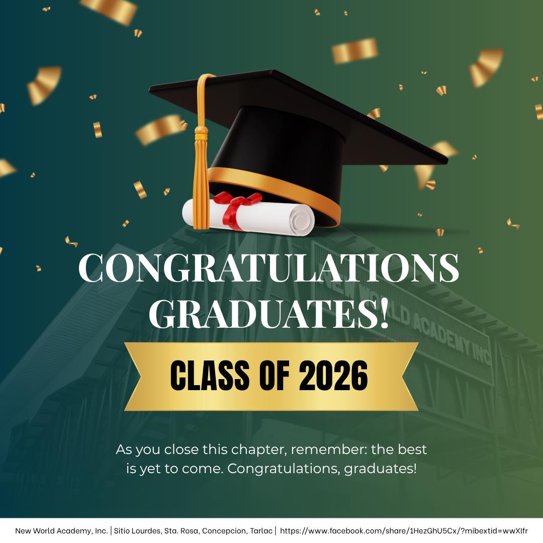New World Academy Graduates!